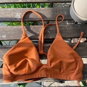 Burnt Orange Bikini Top
